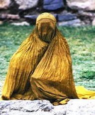 Kvinne i burka