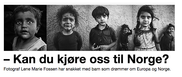 Faksimile fra NRK