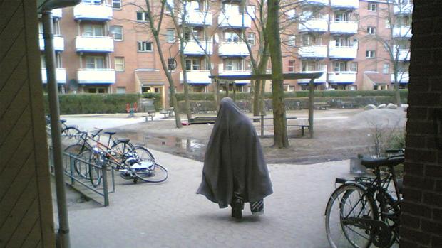Mjølnerparken hvor terroristen Omar Abdel Hamid El-Hussein bodde.