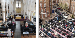 London: 423 moskeer, mens 500 kirker er lagt ned
