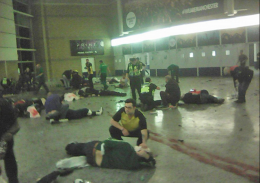 Alt er som før. Bortsett fra soldatene og betongklossene i gatene våre, da…