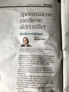 Mediene formidler ukritisk påstander om strukturelt urettferdig behandling av muslimske minoriteter