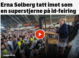 Solberg fortsetter flørten med totalitære krefter