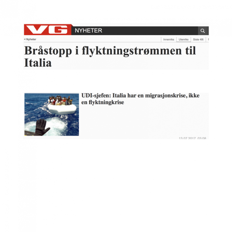 Leser man ikke sin egen avis?