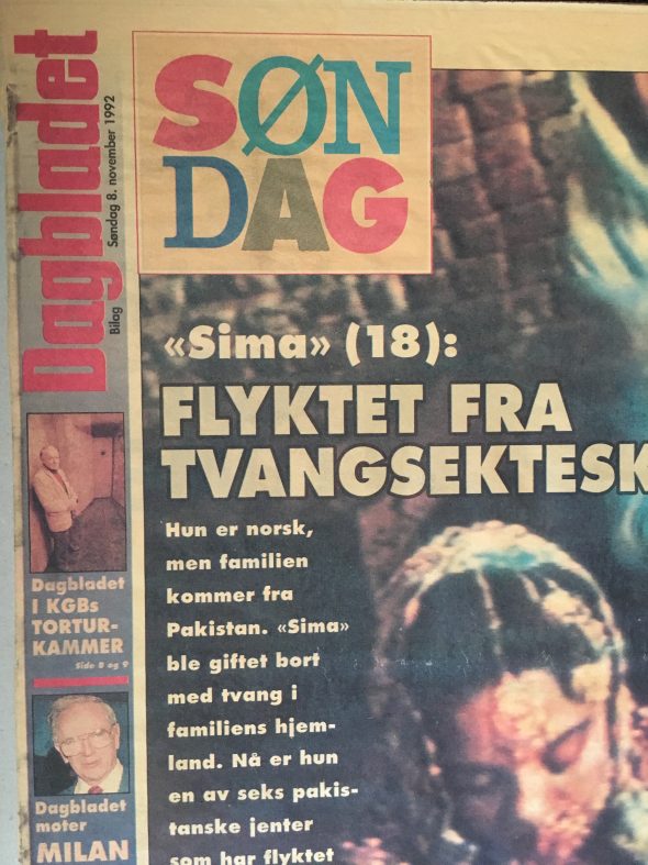 – Pakk sakene og dra!