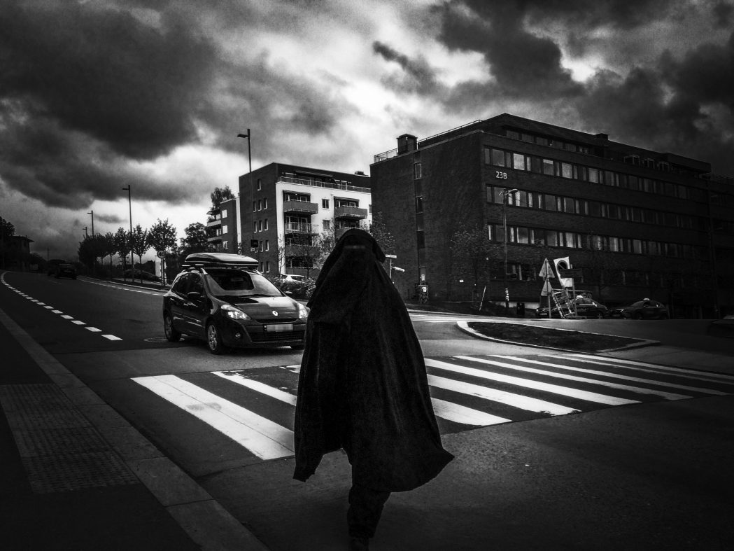 Demonstrasjon mot burkaforbud