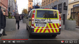Terrorklossene i Oslo stopper også politiet. SE VIDEO