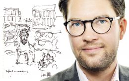 Farvel ytringsfrihet: Åkesson ble nektet å vise bilde av rondellhunden