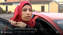 Gratis opptrening til førerkort for damer i hijab