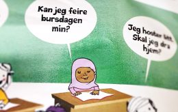 Aftenposten Junior promoterer barnehijab