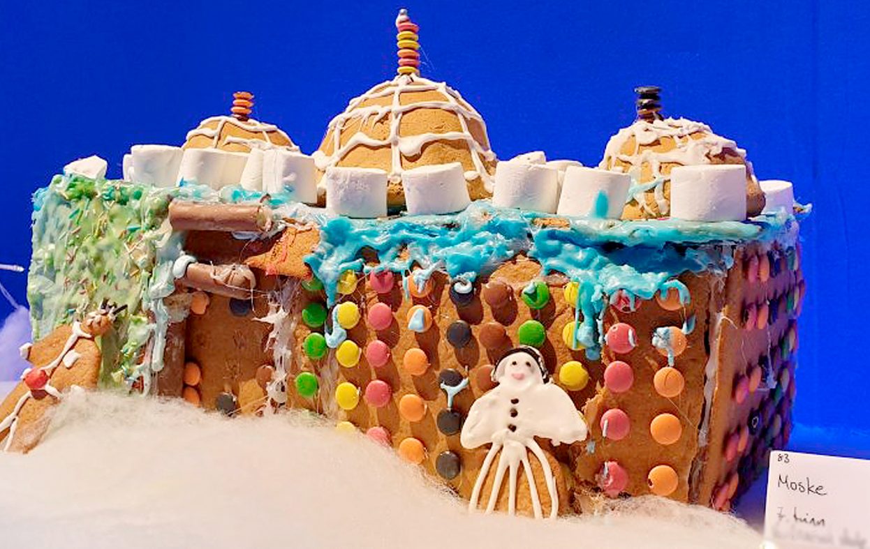 Pepperkake-moské i Stavanger skal gi julestemning