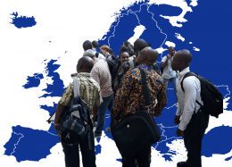 Afrikanske studenter bruker krigen som inngangsport til Europa