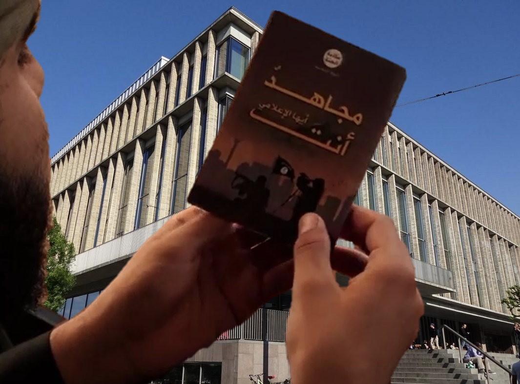 IS-propaganda på bibliotek i Gøteborg