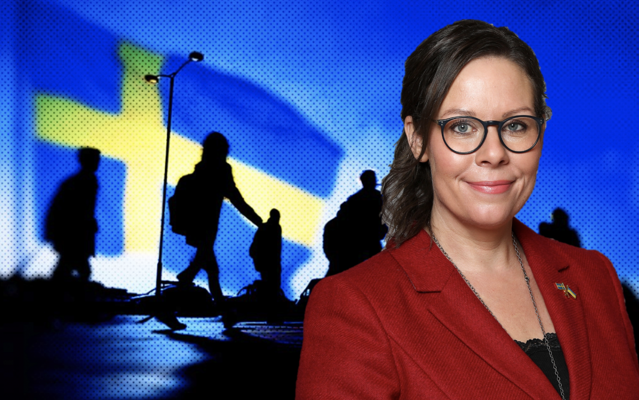 Den svenske migrasjonsministeren slår kraftig til