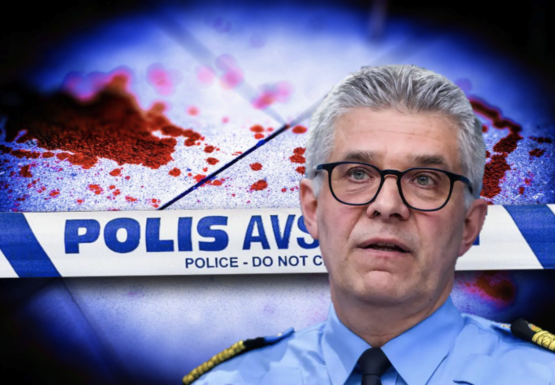 Politisjef forstår ikke hvorfor voldskriminaliteten i Sverige er så høy
