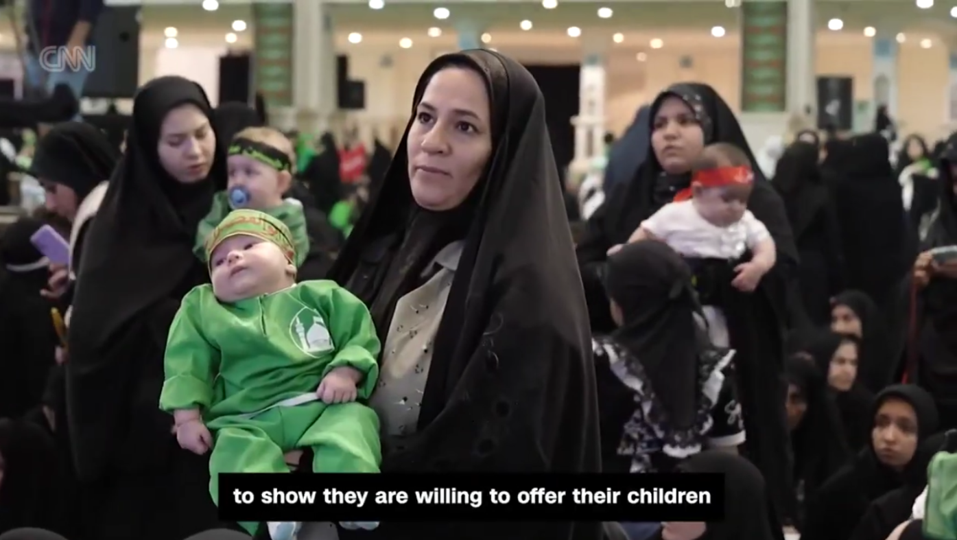 Regimetro kvinner i Iran vil ofre egne spedbarn som martyrer