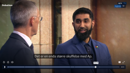 De er inne i den politiske varmen