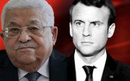 Mahmoud Abbas lurte president Macron