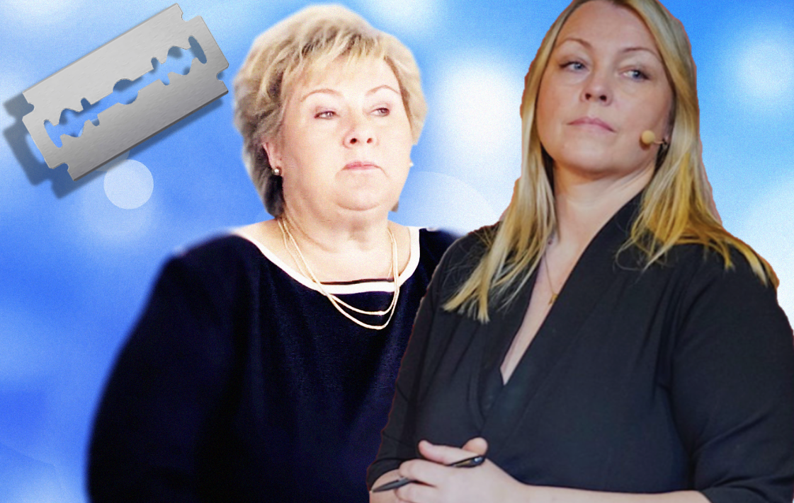 De snudde ryggen til. Nå er blåmandag her