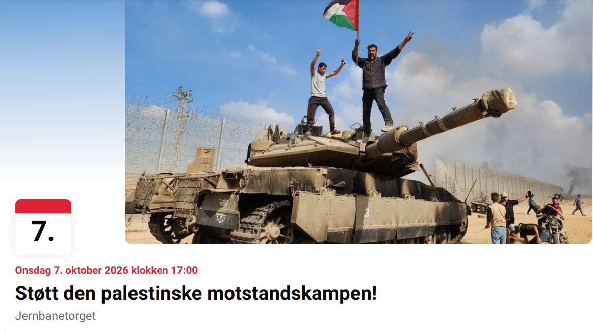 Planlagt terrorfeiring i Oslo 7. oktober